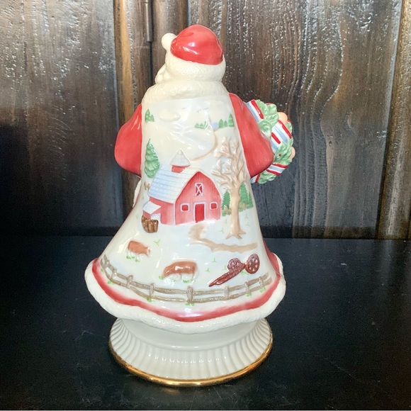 2003 Lenox Santa Around the World - United States - Joy to the World Music Box - Picture 7 of 15